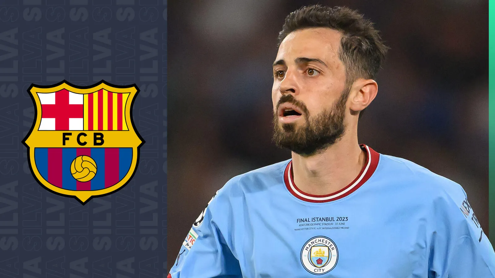 Bernardo Silva rộ tin sẽ chuyển đến Barca